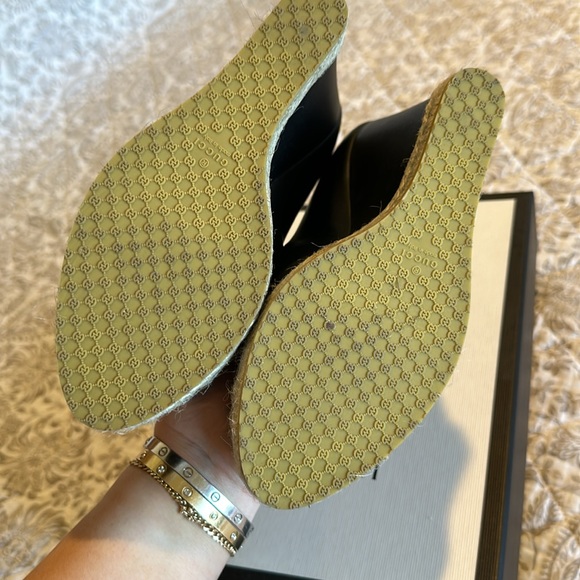 Gucci black wedge espadrilles - Picture 3 of 3